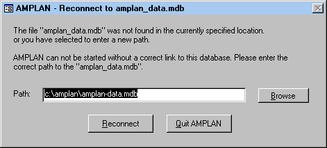 Reconnect dialog